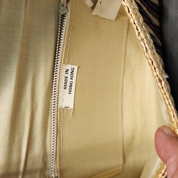 NWT 1970s Straw Clutch - Picture 7 of 7